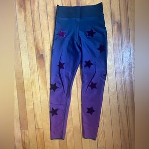 Ultracor gradient leggings w velvet stars size Medium